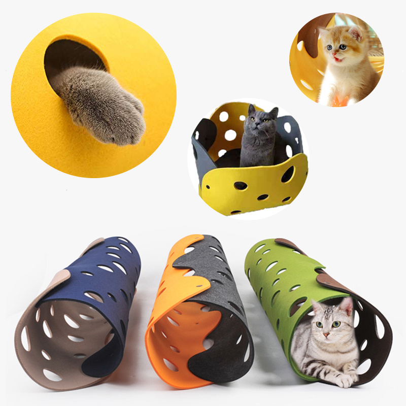 Cat Tunnel Collapsible Tube Toy